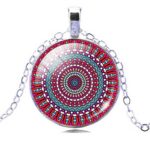 Mandala Infinity – handmade pendant with mandala - Image 2