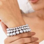Hematite, Non-Magnetic, Bright Silver-Tone - Handmade Bracelet