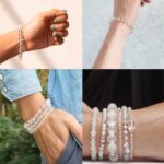 Clear Quartz, Natural Stone Bracelet, Class A