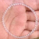 Clear Quartz, Natural Stone Bracelet, Class A - Image 4