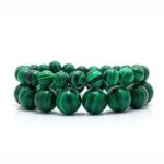 Malachite, Handmade Bracelet with Synthetic Stone - Image 16