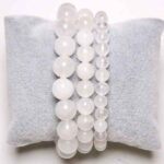 Milky Quartz, handmade bracelet