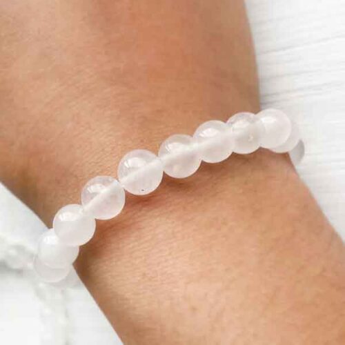 Milky Quartz, handmade bracelet - Image 7