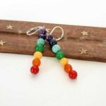 Chakra Balancing, Natural Stone Earrings - Image 3
