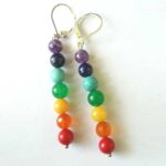Chakra Balancing, Natural Stone Earrings - Image 4