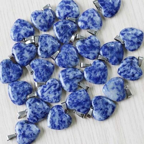 Sodalite Heart Pendant - Image 7