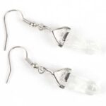 Natural Stone Earrings, Hexagon - Image 7