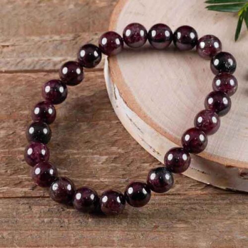 Garnet, Handmade Natural Stone Bracelet, Various Sizes - Image 10