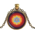 Shri Yantra Mandala, Handmade Pendant - Image 6