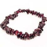 Garnet, Handmade Bracelet, Chips
