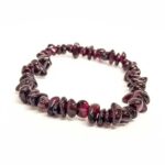 Garnet, Handmade Bracelet, Chips - Image 4