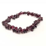 Garnet, Handmade Bracelet, Chips - Image 5