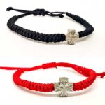 Love and Protection, Handmade Bracelet with Cross