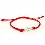 Faith and Protection, Bracelet with Cross, Sliding Knot - Image 3