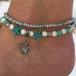 Starfish, anklet, starfish, turtle - Image 2