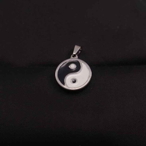 Yin and Yang, Stainless Steel, Pendant - Image 8