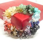 Rainbow, Handmade Luxury Set – Earrings, Pendant and Bracelet - Image 3