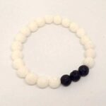 Forever Connected - Set of Two Volcanic Stone Bracelets - Image 2