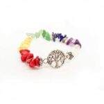 Tree of Life Bracelet, Natural Stone Chips - Image 2