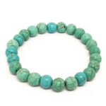 Turquoise - Synthetic Stone - Choose Bead Size - Image 3