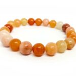 Orange Aventurine, Handmade Bracelet, Various Bead Sizes, 8 mm