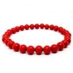Synthetic Coral, Handmade Bracelet - Image 8