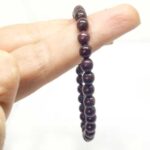 Garnet, Handmade Natural Stone Bracelet, Various Sizes - Image 3