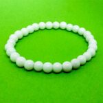 White Agate, Natural Stone Bracelet - Image 9
