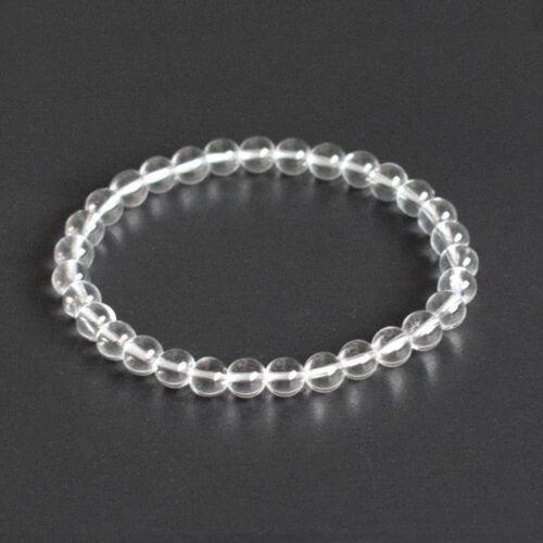 Clear Quartz, Natural Stone Bracelet, Class A - Image 7