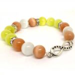 Endless Passion – Cat’s Eye Bracelet with Infinity Symbol - Image 3