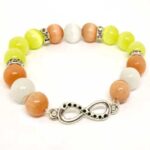 Endless Passion – Cat’s Eye Bracelet with Infinity Symbol - Image 2