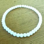 White Agate, Natural Stone Bracelet - Image 13