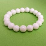 White Agate, Natural Stone Bracelet - Image 4