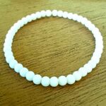 White Agate, Natural Stone Bracelet - Image 12