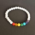 Breathing Chakras, natural stone bracelet - Image 3