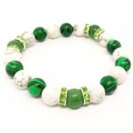 Virgo Zodiac, Handmade Natural Stone Bracelet, 8 mm - Image 2