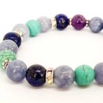 Sagittarius Zodiac, Handmade Natural Stone Bracelet, 8 mm - Image 3