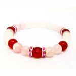Taurus Zodiac Sign, Handmade Natural Stone Bracelet, 8 mm.