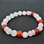 Taurus Zodiac Sign, Handmade Natural Stone Bracelet, 8 mm. - Image 5