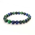 Azurite with Malachite, Handmade Natural Stone Bracelet - Image 9