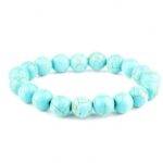 Turquoise - Synthetic Stone - Choose Bead Size - Image 16