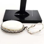 Mother of Pearl, Elegant Natural Stone Earrings - Image 4