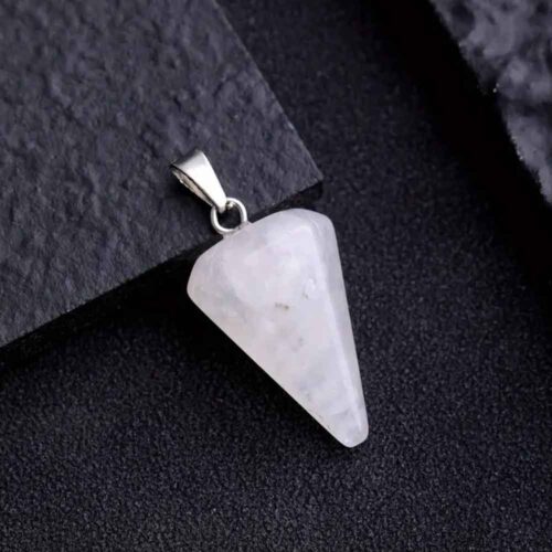 Natural Stone Pendants, Hexagonal Pyramid - Image 32