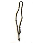 Hector, Men's Necklace with Onyx Cross, Natural Onyx and Amethyst - Image 3