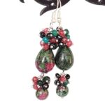 Diana, Boutique Bracelet and Earrings Set, Natural Stone - Image 18