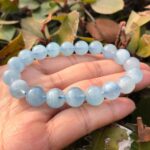 Aquamarine, Class A, handmade bracelet - Image 5