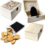 Handmade Wooden Rune Set, Pine