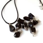 Onyx, Asymmetrical Natural Stone Pendant, “Isis” - Image 6