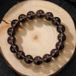 Smoky Quartz, handmade natural stone bracelet
