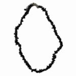 Black Tourmaline, Medium 5-7 mm Chips, Handmade Necklace - Image 5